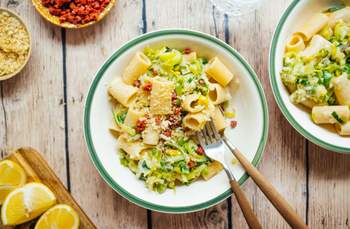 Caramelized Leek Pasta