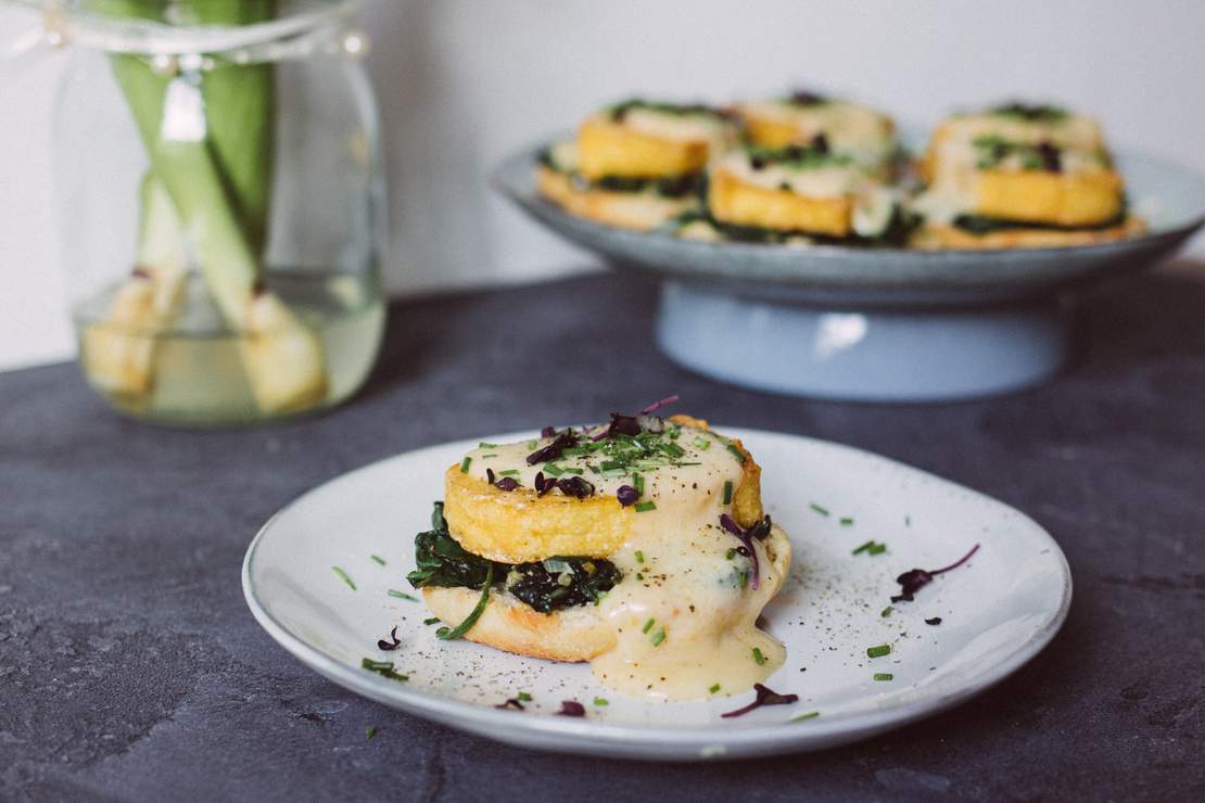 R254 Vegan Eggs Florentine