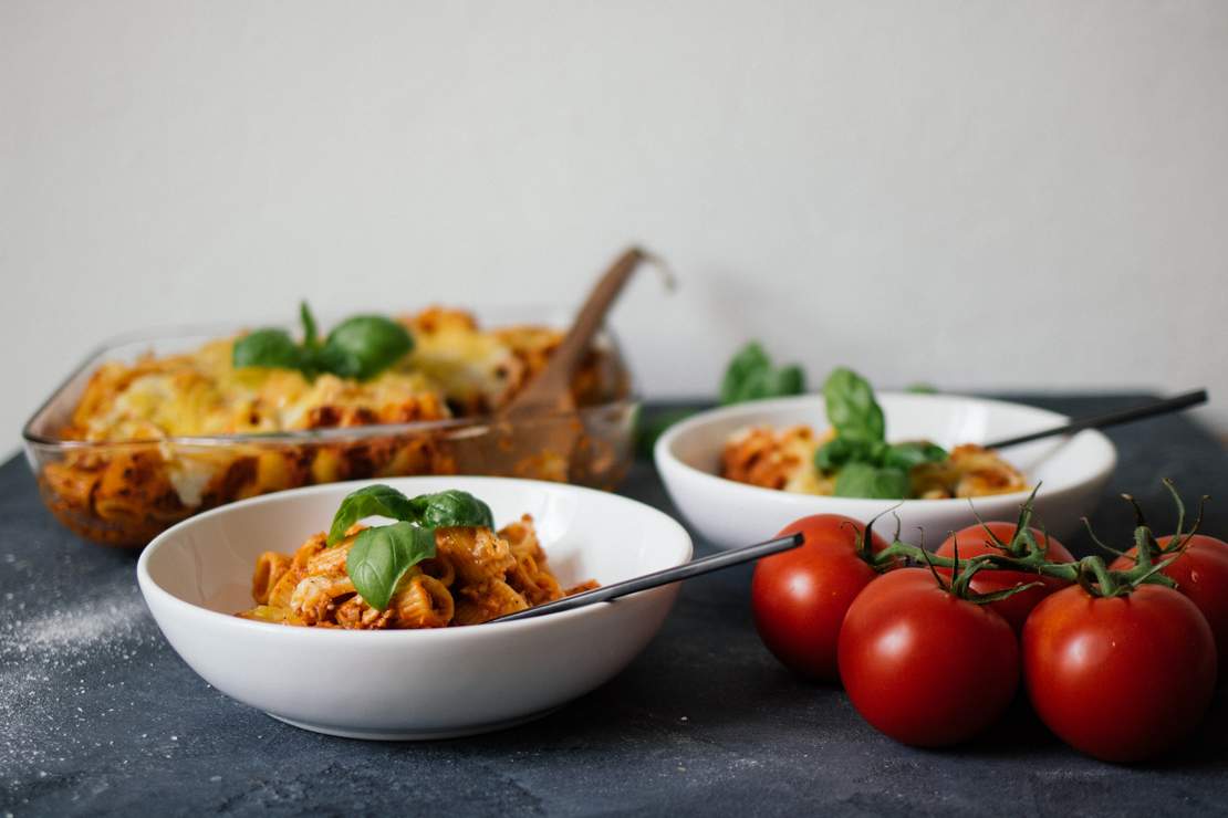 R308 Vegane Rigatoni Al Forno