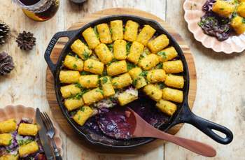 Vegan Christmas Croquette Casserole