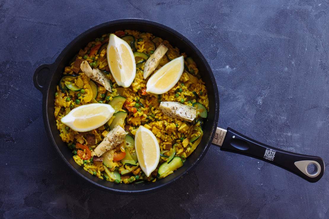 R197 Spanische Paella mit Artischocken