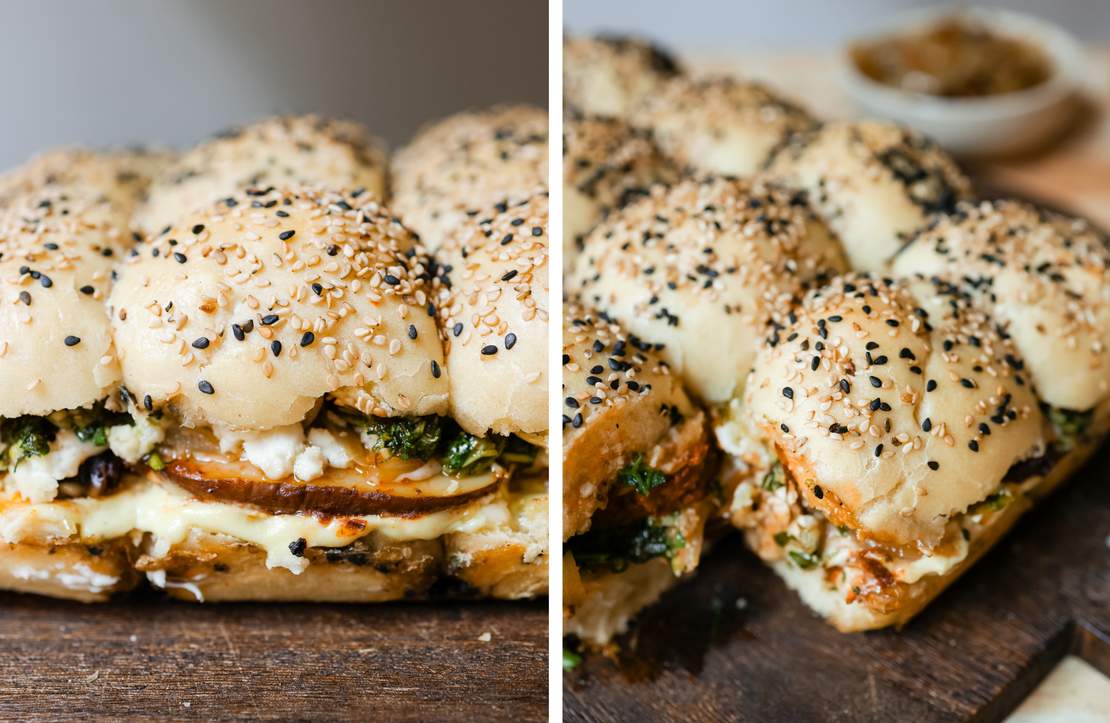 R949 Vegan Sliders with Portobello Steak and Chimichurri