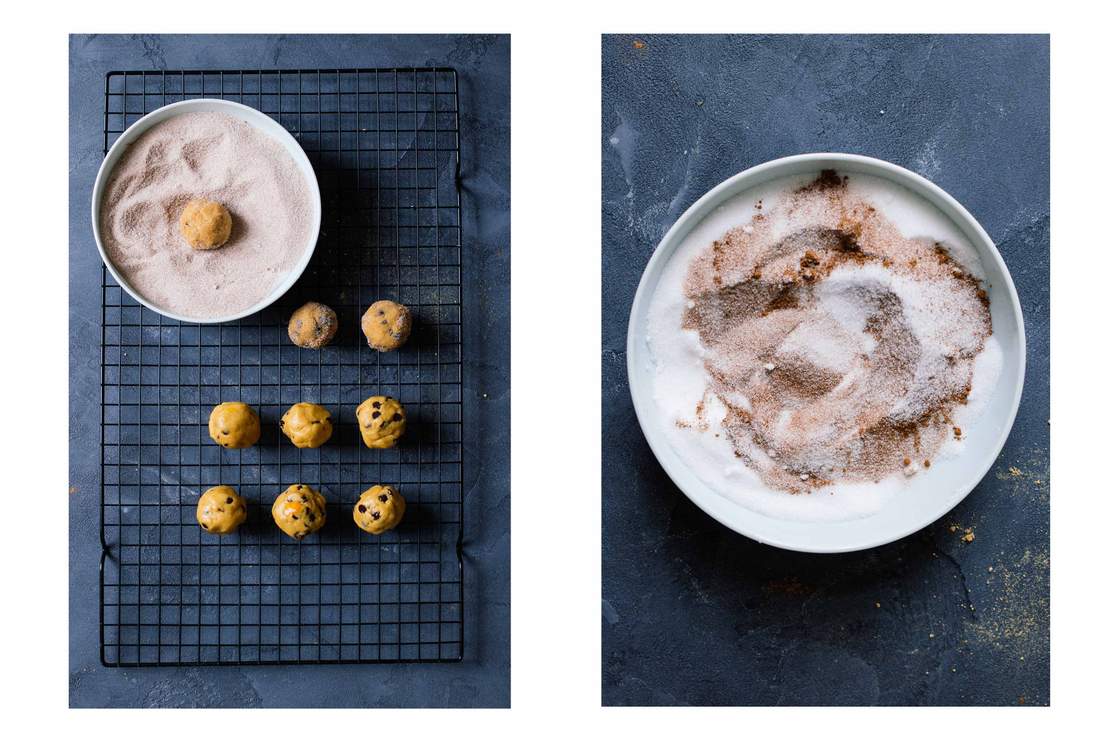 R210 Vegan Snickerdoodles with Pumpkin