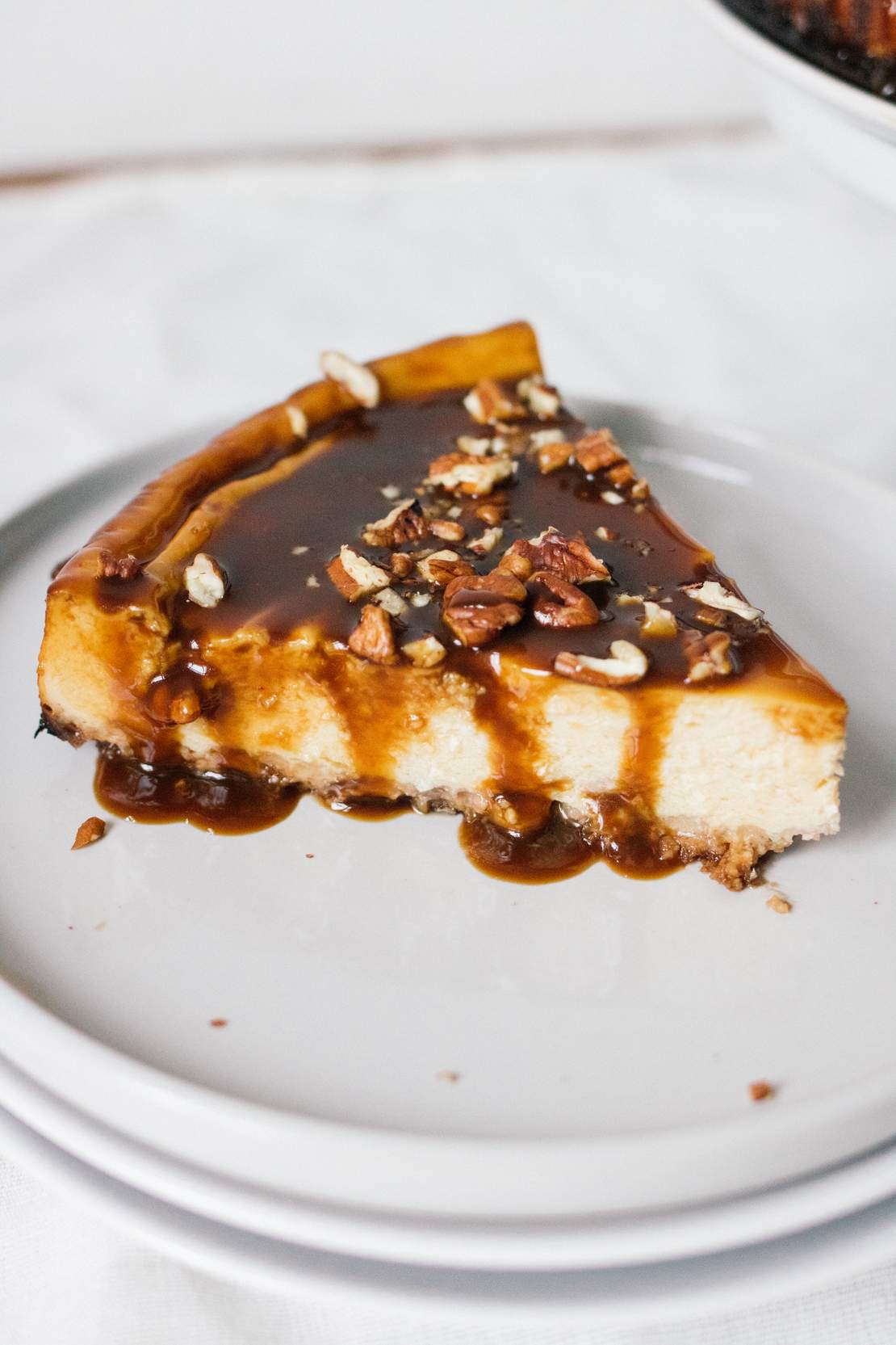 R216 Vegan Cheesecake with Caramel