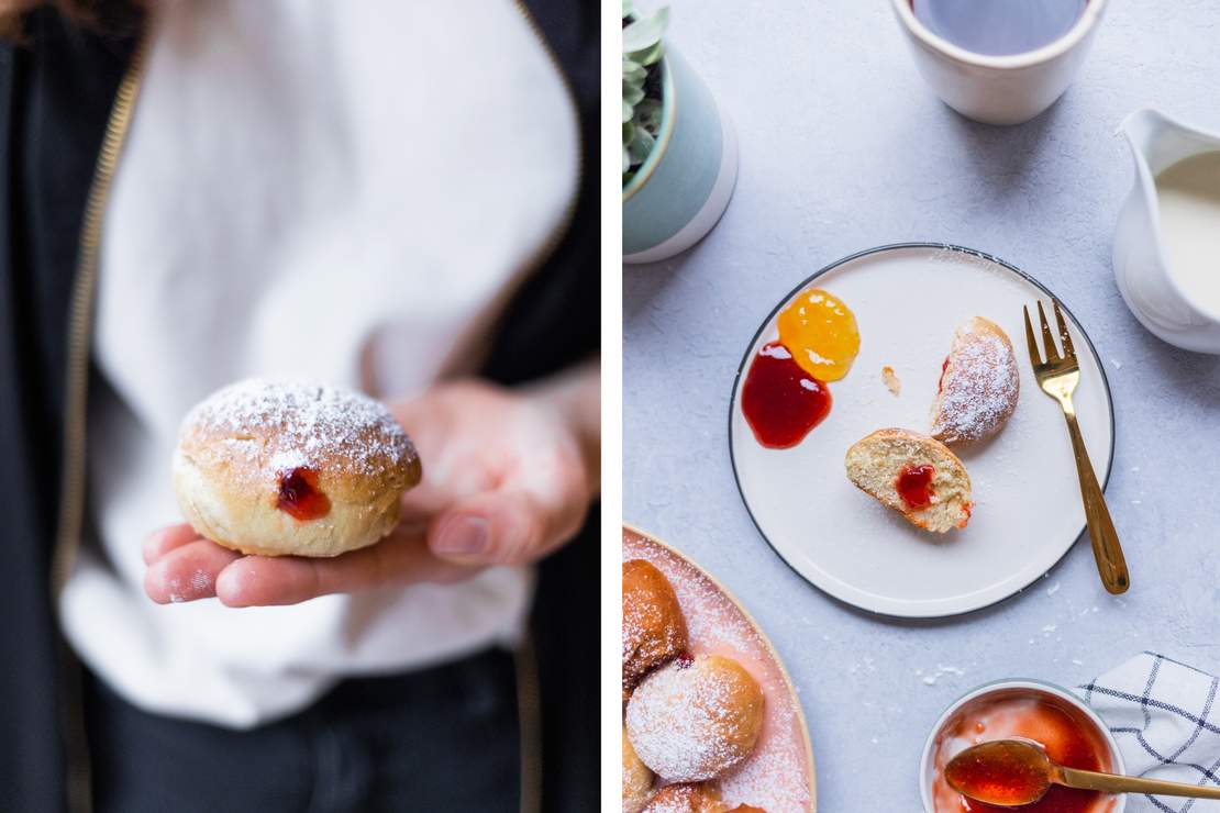 R271 Vegan Jelly Doughnuts