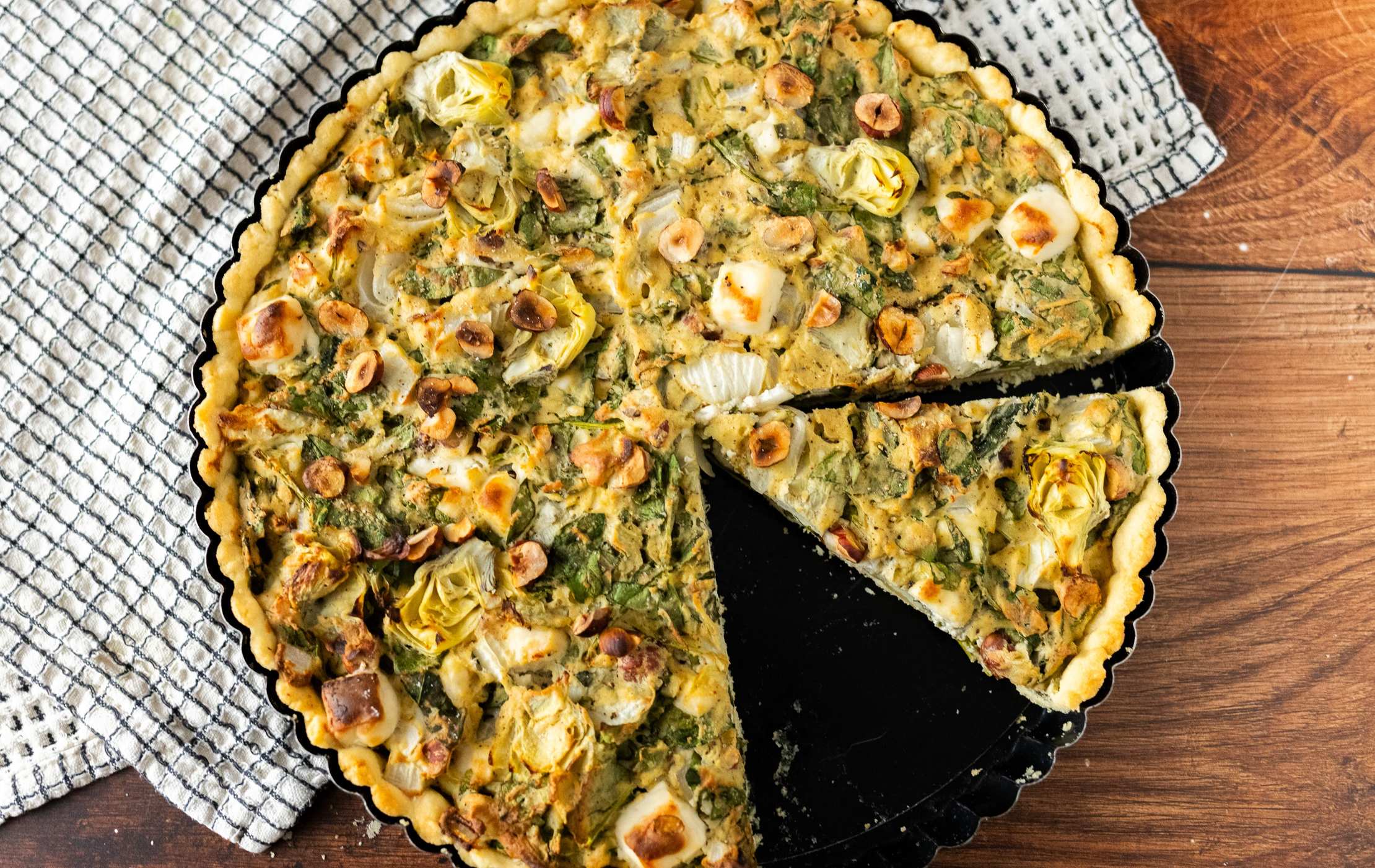 Vegane Grüne Quiche | Einfaches Meal-Prep - Zucker&Jagdwurst