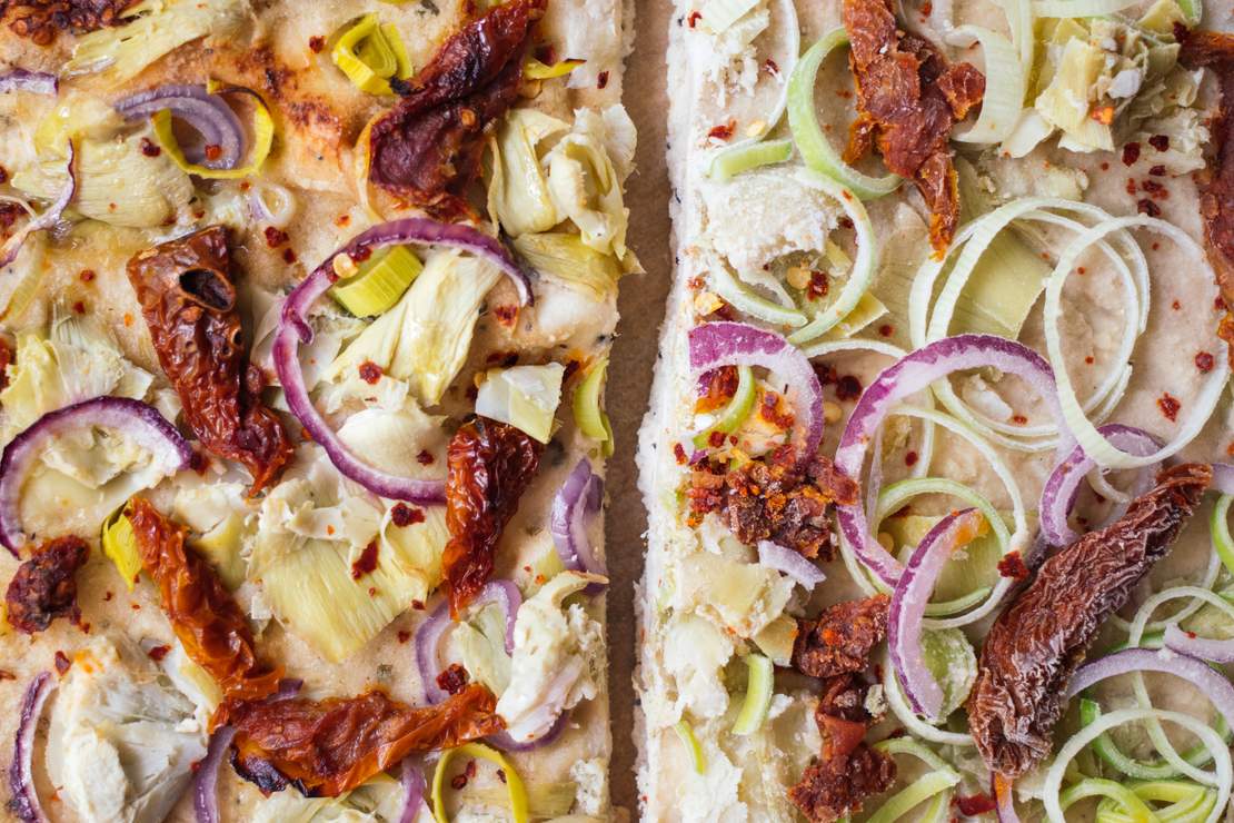 R380 Vegane Tiefkühlpizza Bianca