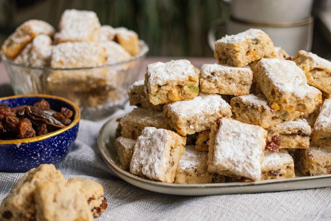 R593 Vegan Stollen Bites