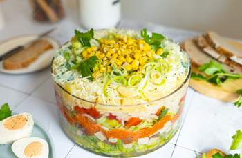  Vegan Layered Salad