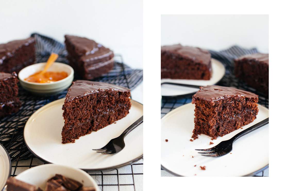 R520 Vegan Sachertorte