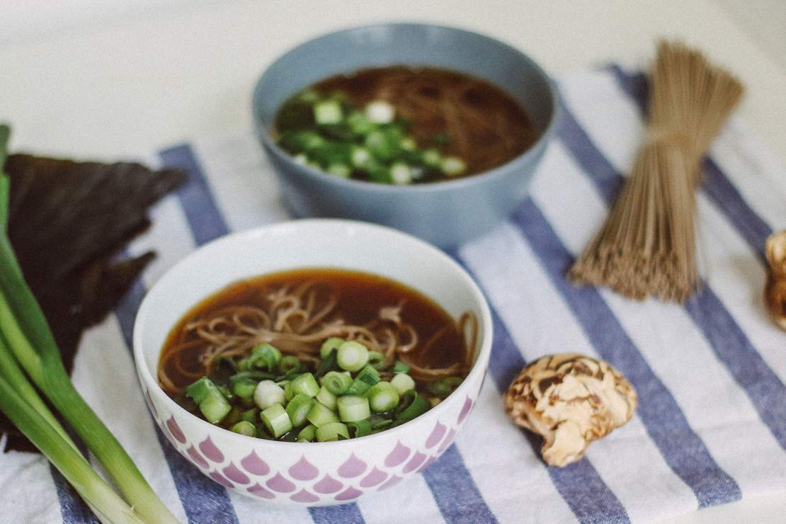 Toshikoshi Soba - Cilantro and Citronella