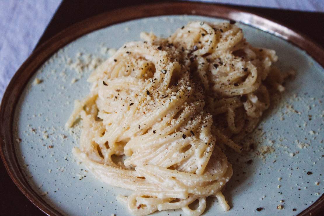 R140 Vegane Pasta Cacio e Pepe