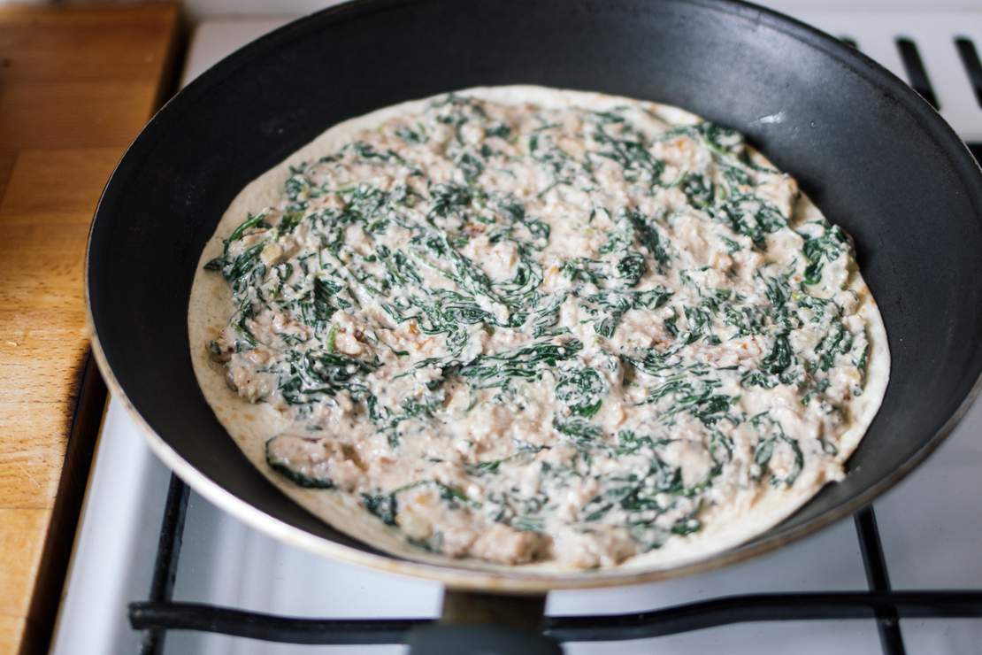 R291 Spinach Quesadilla