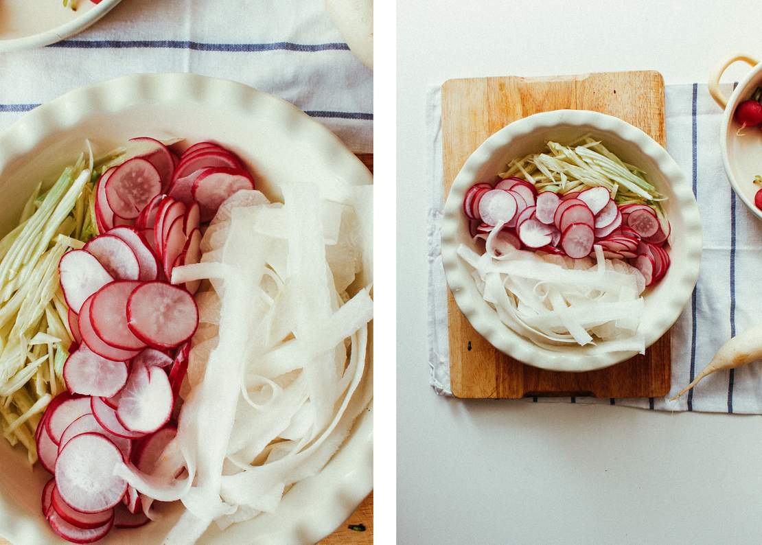 R89 Radish salad with fennel