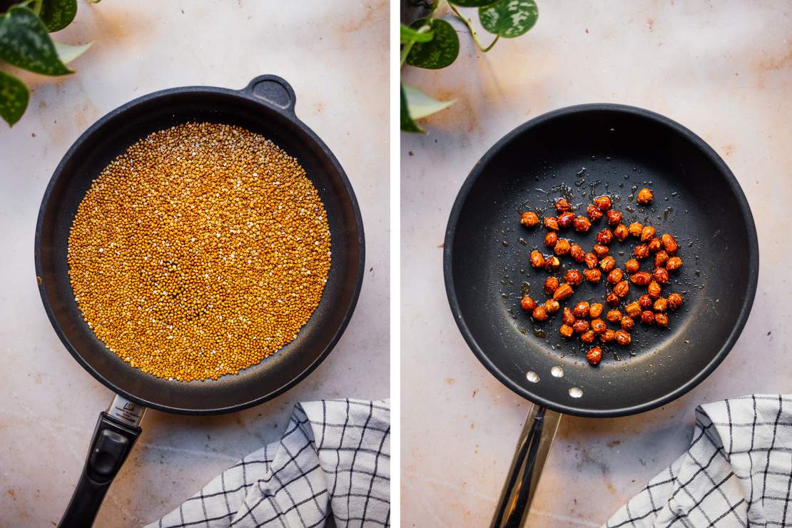 R708 Vegan Winter Grain Bowl with Ginger Turmeric Dressing