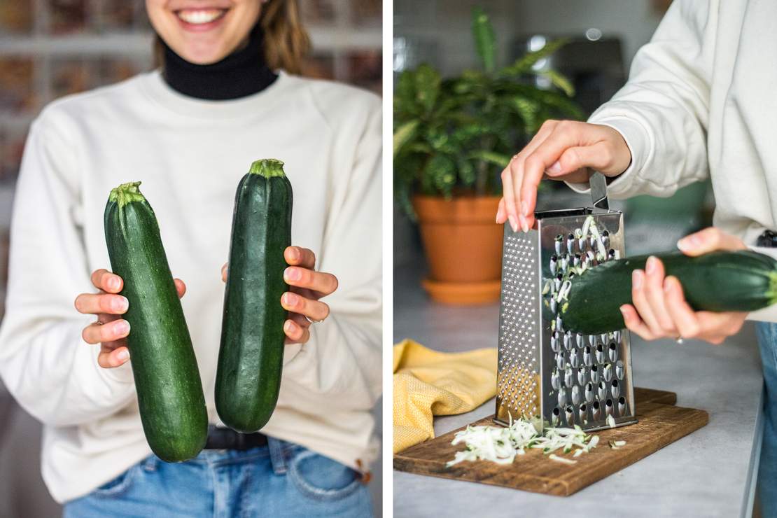 R776 Veganes Zucchinibrot mit „Feta“ und Pekannüssen