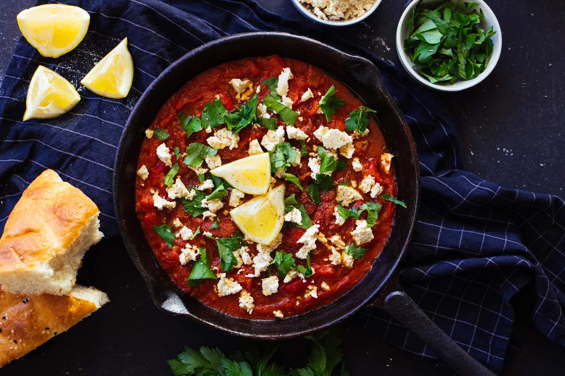 Vegan Shakshuka with Feto