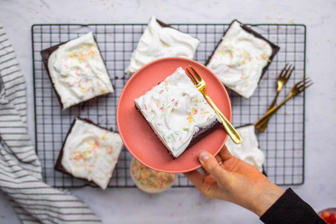R625 Vegan Chocolate Sheet Cake