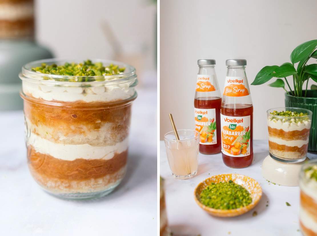 R899 Veganes Rhabarber-Pistazien-Tiramisu im Glas