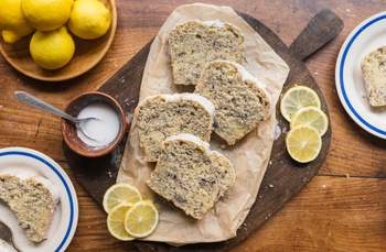 Vegan Lemon Poppy Seed Cake