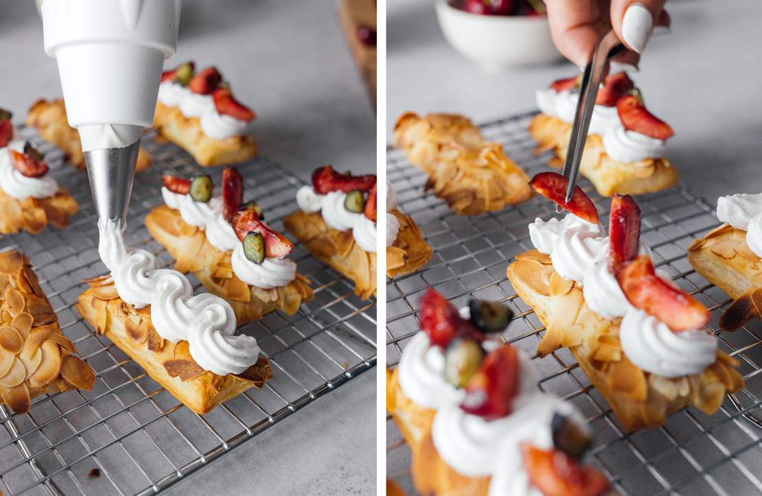 R286 Quick Vegan Cherry Danishes