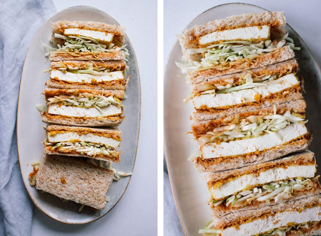 R404 Vegan Tofu Katsu Sando