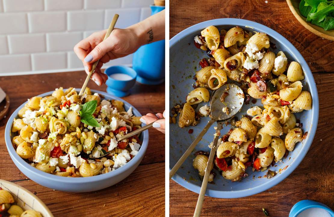 R907 Veganer Nudelsalat à la Ratatouille