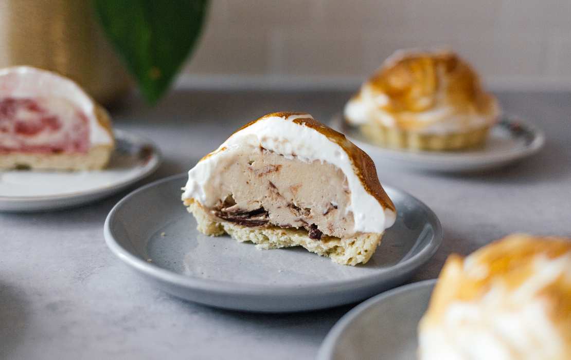 Baked Alaska Recipe (mini ones!) - Dessert for Two