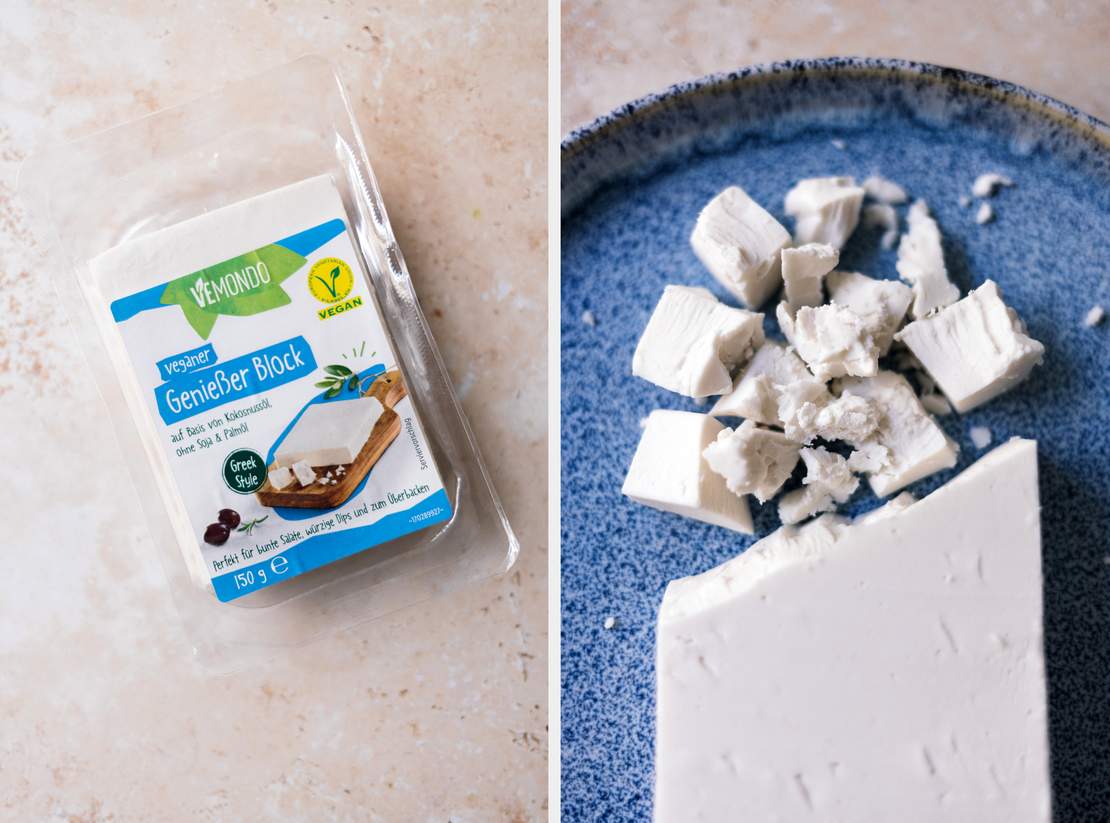 Produkttest: Vegane Supermarkt Feta-Alternativen Zucker&Jagdwurst - im