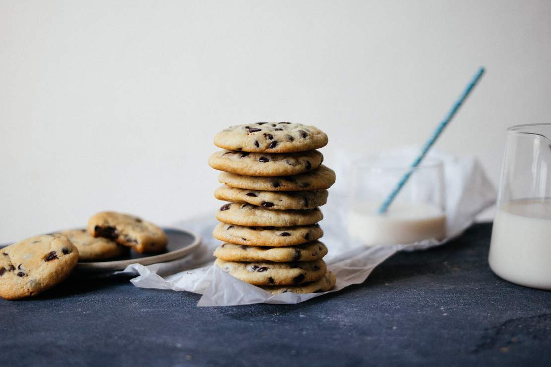 R363 Vegane, weiche Chocolate Chip Cookies