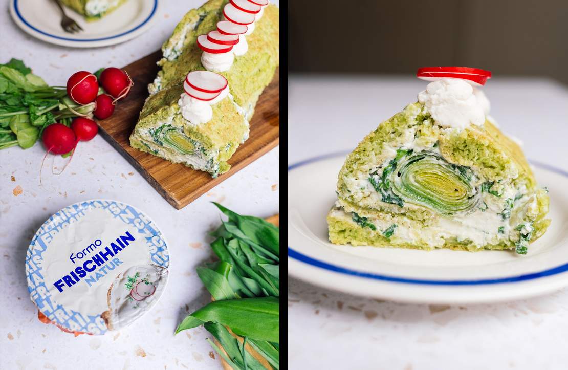 R964 Savory Leek & Cream Cheese Roll