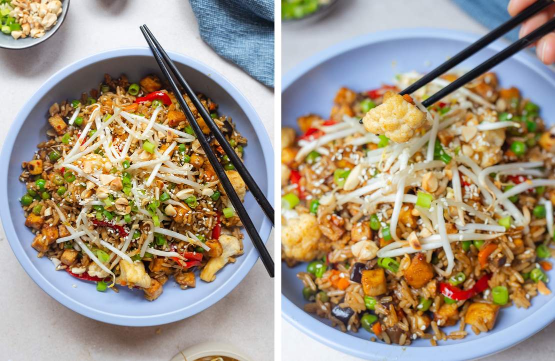 R940 Vegan Stir Fried Rice with Tofu