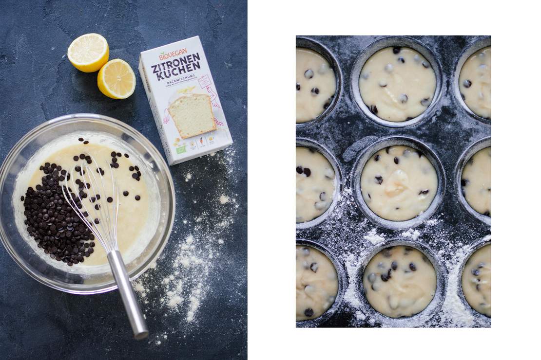 R297 1 dough, 3 desserts: Vegan poke cake, lemon muffins & lava cake