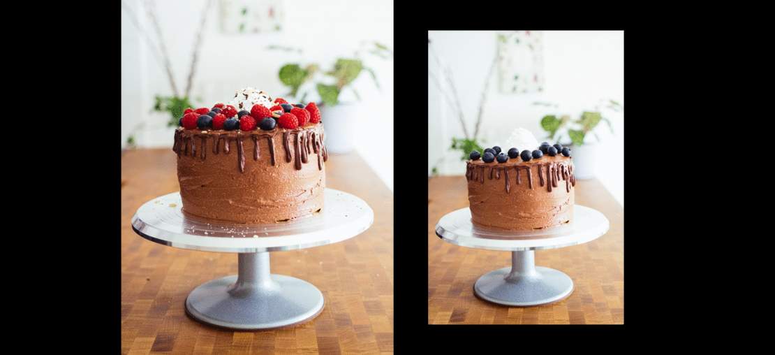 R516 Vegan Torte with 4 different layers