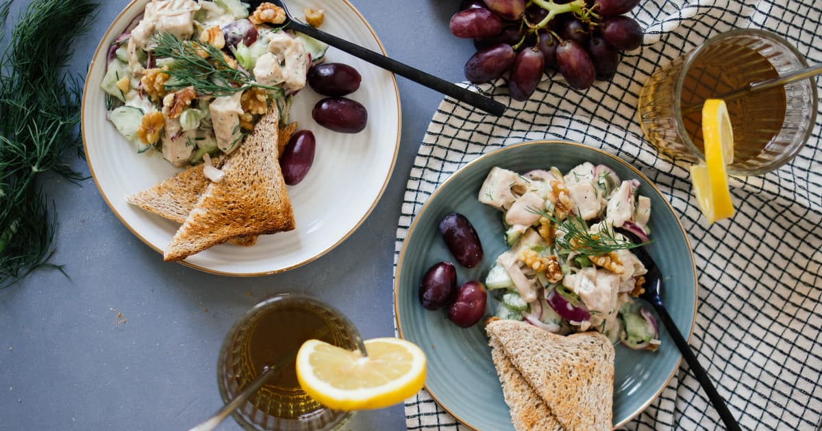 Vegan Chicken Salad with Jackfruit | Quick Recipe | Zucker&Jagdwurst