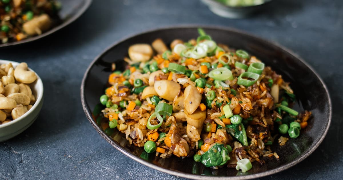 Fried Rice with Oyster Mushrooms | Vegan Recipe | Zucker&Jagdwurst