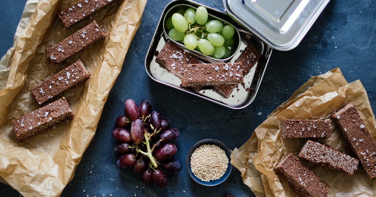 Vegan Tahini Amaranth Bars | Recipe | Zucker&Jagdwurst