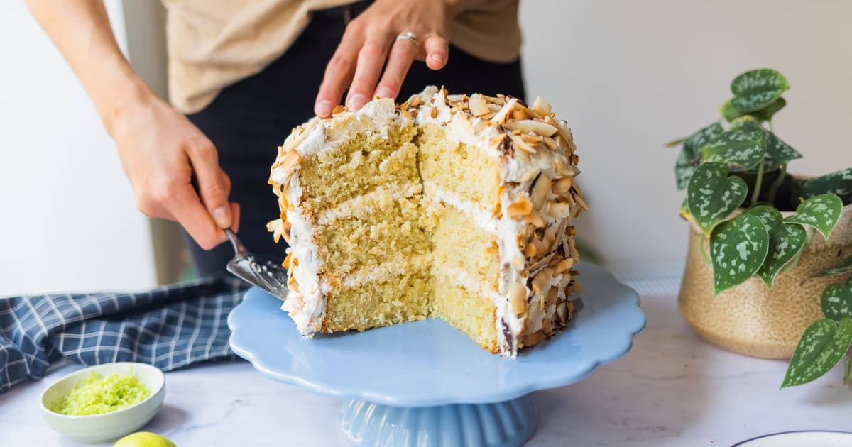Vegan Coconut Lime Cake | Summer | Recipe | Zucker&Jagdwurst