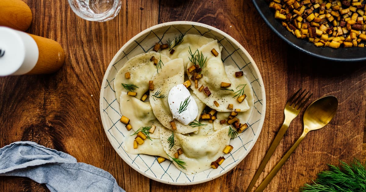 Vegan Varenyky | Stuffed Russian Dumplings with Potatoes | Zucker&Jagdwurst
