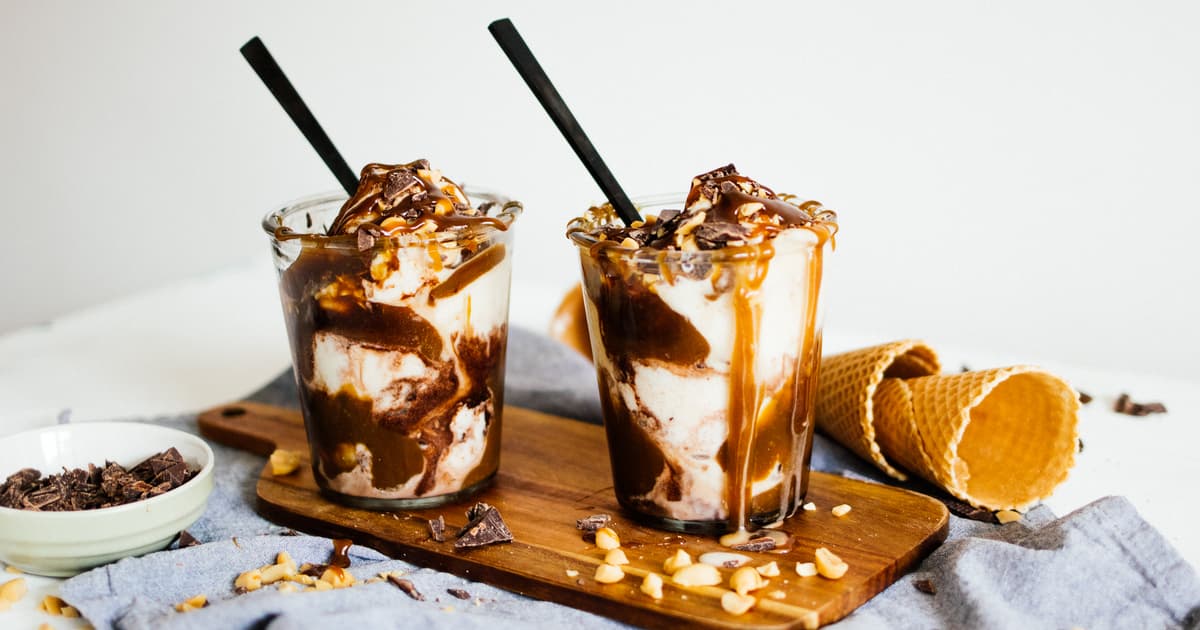 Vegan Salted Caramel Sundae | Vegan recipe | Zucker&Jagdwurst