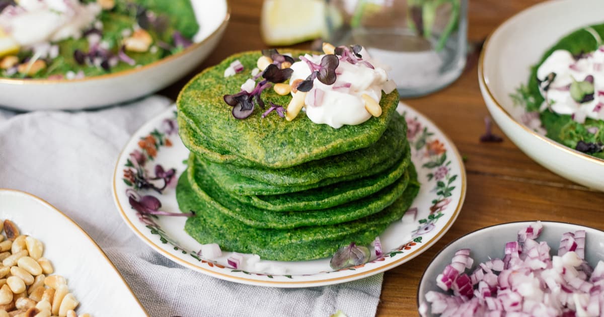 Vegan Spinach Pancakes | Quick and Easy Recipe | Zucker&Jagdwurst