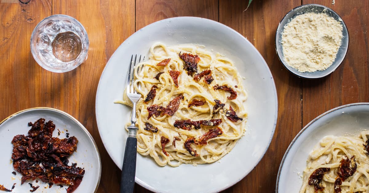 Vegan Spaghetti Carbonara | Easy Recipe | Zucker&Jagdwurst