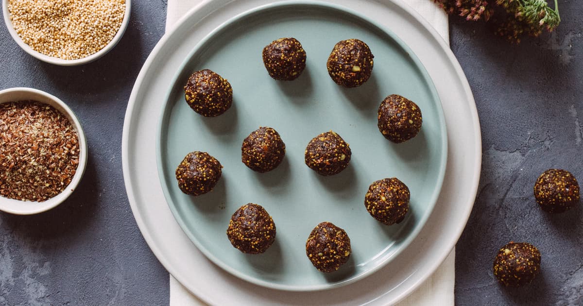 Vegan Energy Balls with Amaranth & Turmeric | Recipe | Zucker&Jagdwurst