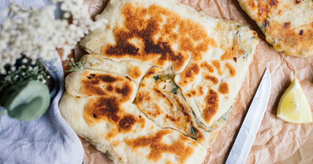 Vegan Gozleme with Spinach Potato Filling | Recipe | Zucker&Jagdwurst
