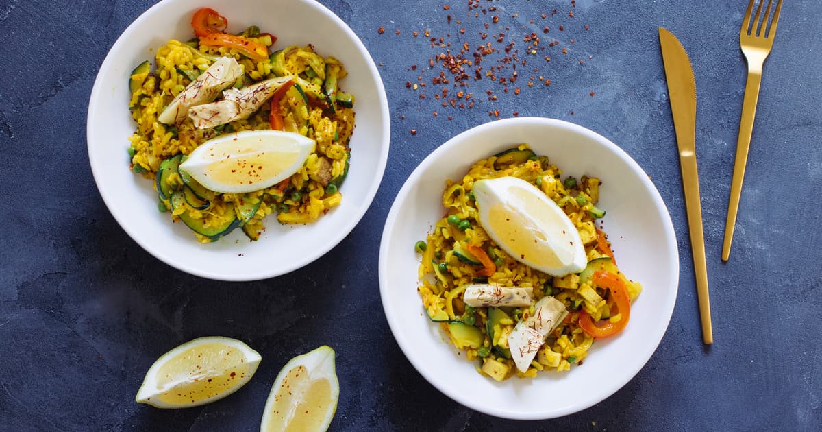 Spanish Paella with Artichokes | Vegan Recipe | Zucker&Jagdwurst