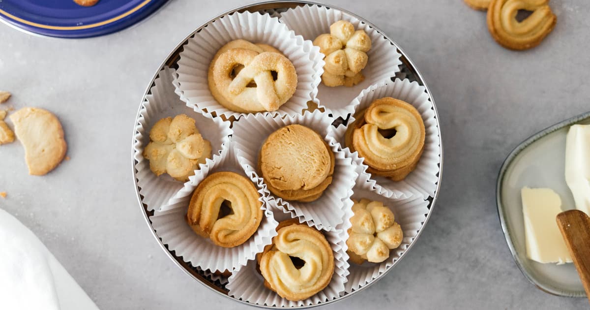 Vegan Danish Butter Cookies | Easy Recipe | Zucker&Jagdwurst