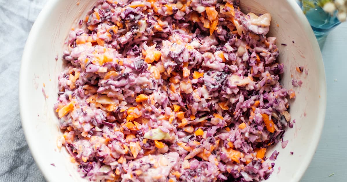 Vegan Chopped Coleslaw | Quick & Easy Recipe | Zucker&Jagdwurst