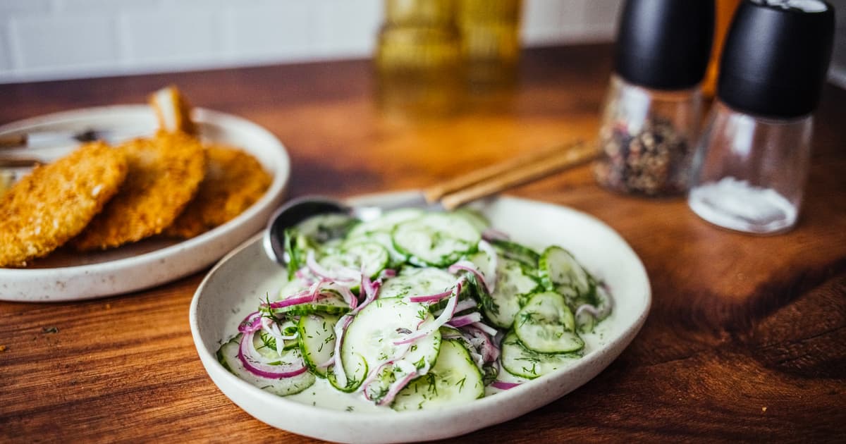 Vegan Cucumber Salad | Quick & Easy Recipe | Zucker&Jagdwurst