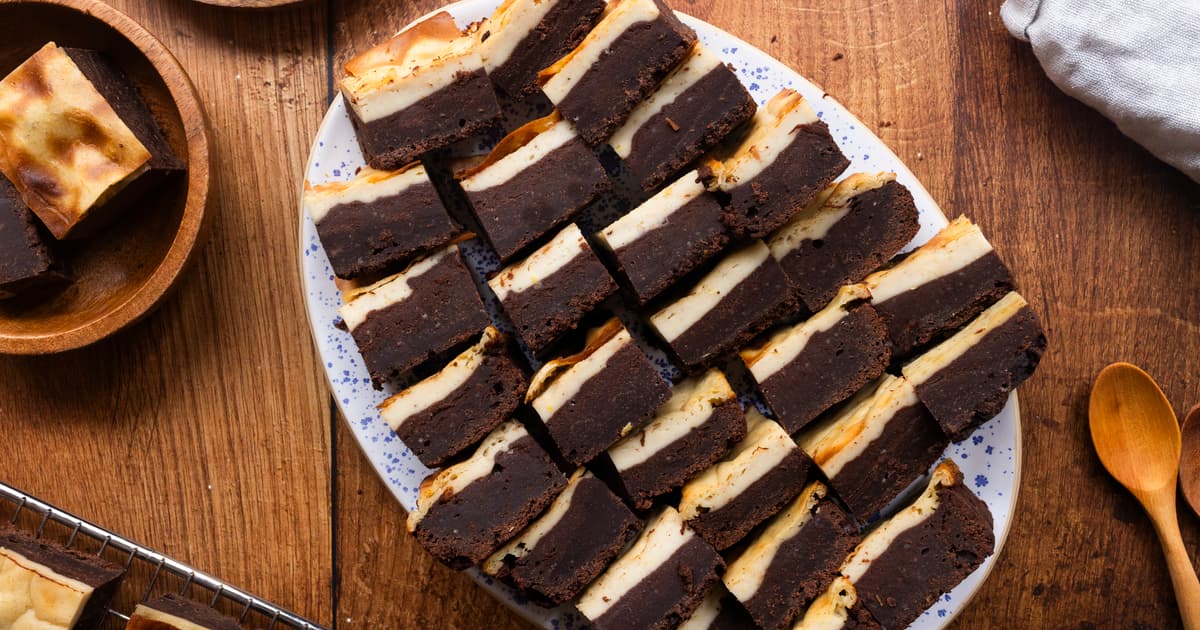 Vegan Cheesecake Brownies | Recipe | Baking | Zucker&Jagdwurst
