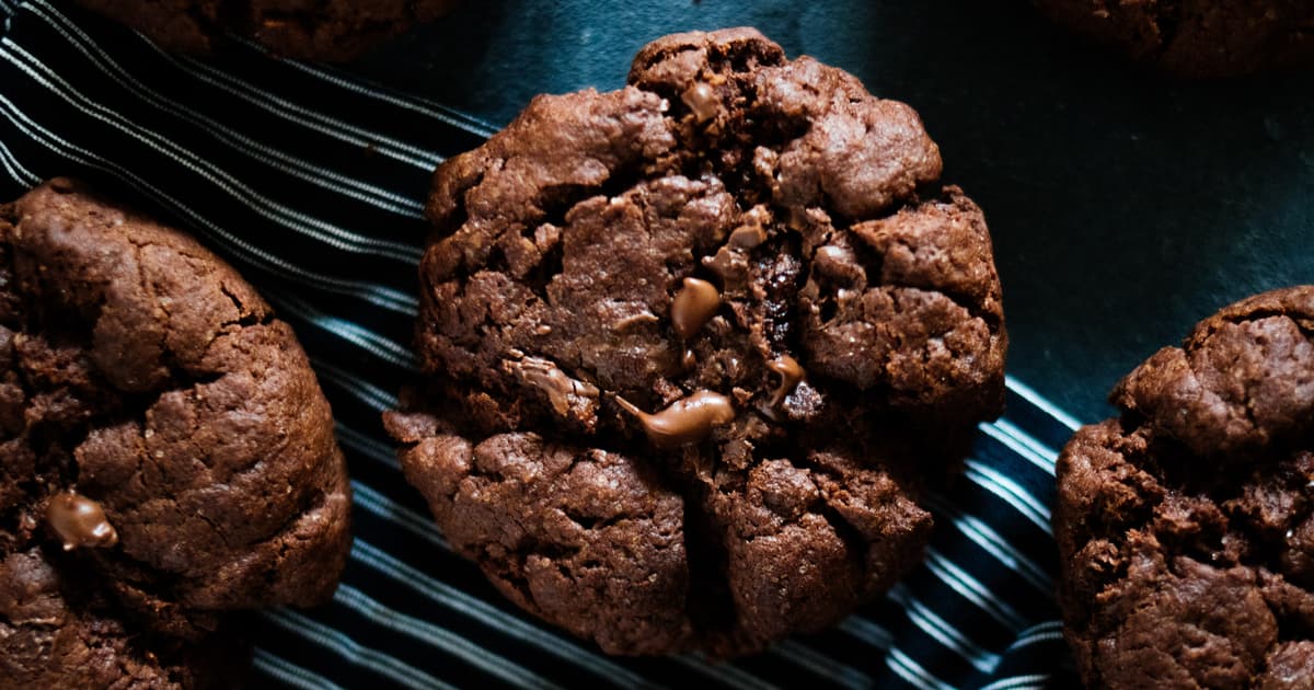 Vegan chocolate stuffed cookies | Simple Recipe | Zucker&Jagdwurst
